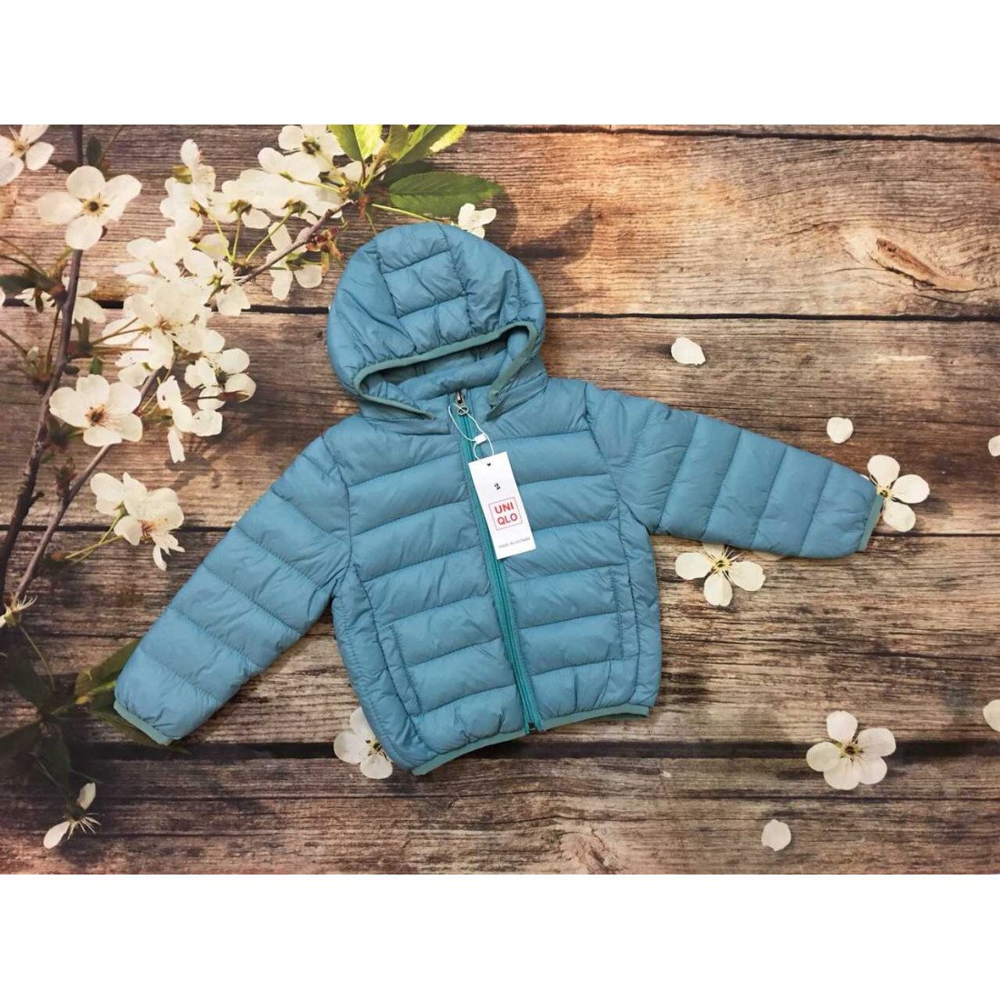 Áo phao bé gái siêu nhẹ-